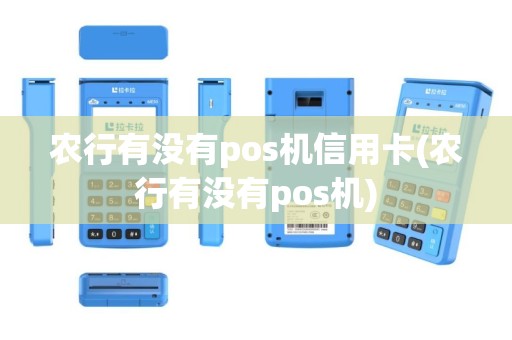 农行有没有pos机信用卡(农行有没有pos机)