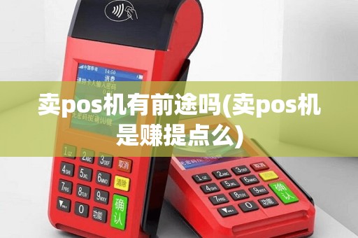 卖pos机有前途吗(卖pos机是赚提点么)