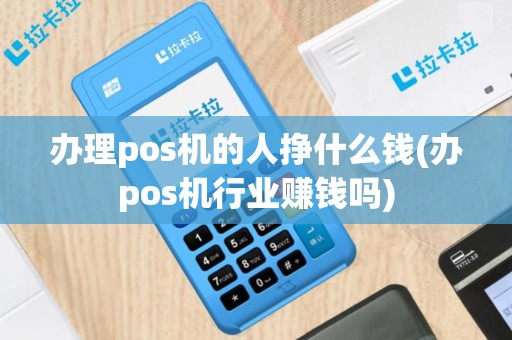 办理pos机的人挣什么钱(办pos机行业赚钱吗)