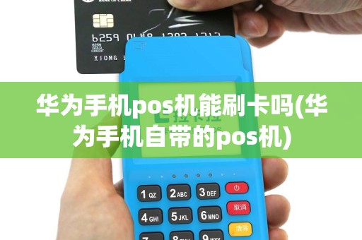华为手机pos机能刷卡吗(华为手机自带的pos机)