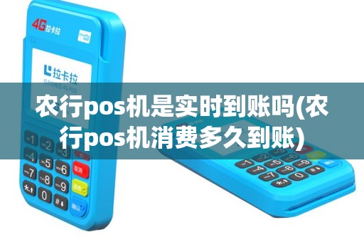农行pos机是实时到账吗(农行pos机消费多久到账)