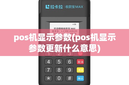 pos机显示参数(pos机显示参数更新什么意思)