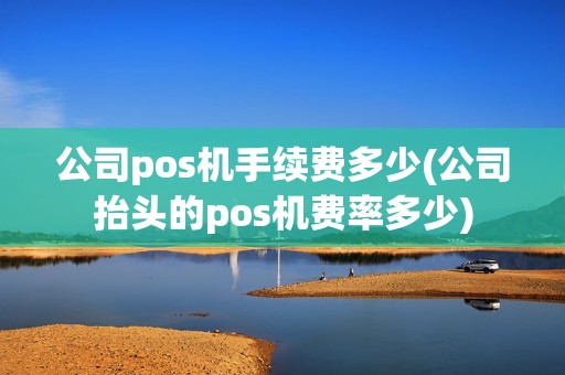 公司pos机手续费多少(公司抬头的pos机费率多少)