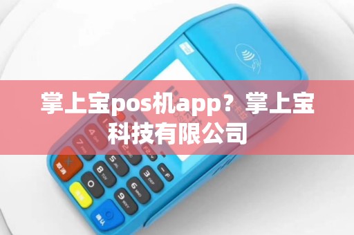 掌上宝pos机app？掌上宝科技有限公司