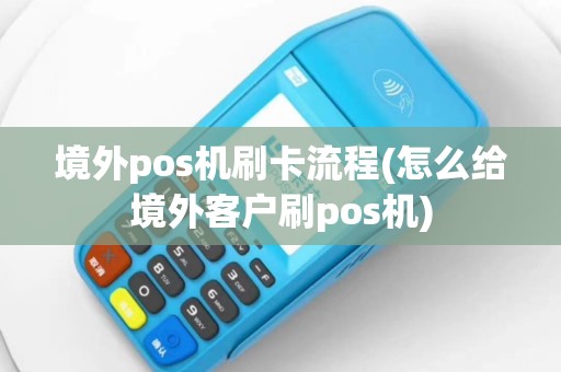 境外pos机刷卡流程(怎么给境外客户刷pos机)