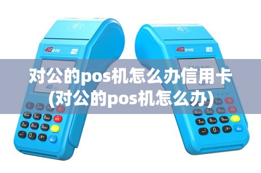 对公的pos机怎么办信用卡(对公的pos机怎么办)