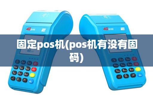 固定pos机(pos机有没有固码)