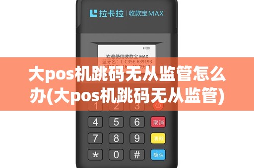 大pos机跳码无从监管怎么办(大pos机跳码无从监管)