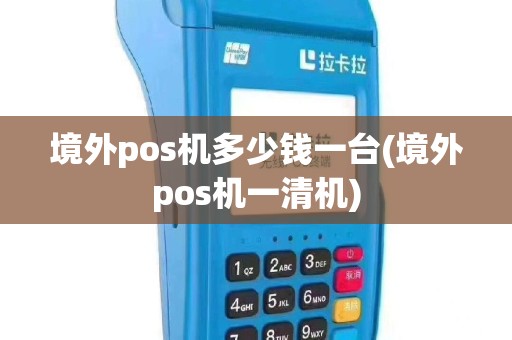 境外pos机多少钱一台(境外pos机一清机)