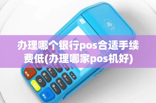 办理哪个银行pos合适手续费低(办理哪家pos机好)