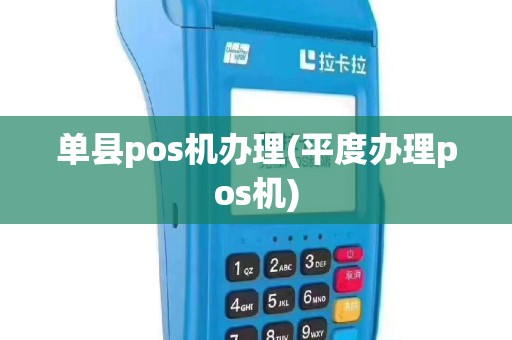 单县pos机办理(平度办理pos机)