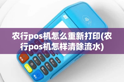 农行pos机怎么重新打印(农行pos机怎样清除流水)