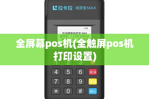 全屏幕pos机(全触屏pos机打印设置)