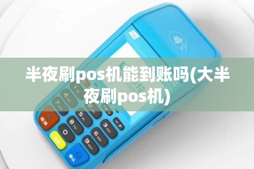 半夜刷pos机能到账吗(大半夜刷pos机)