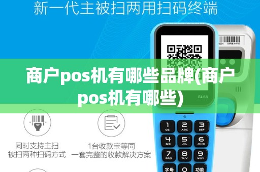 商户pos机有哪些品牌(商户pos机有哪些)