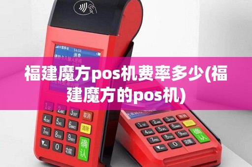 福建魔方pos机费率多少(福建魔方的pos机)