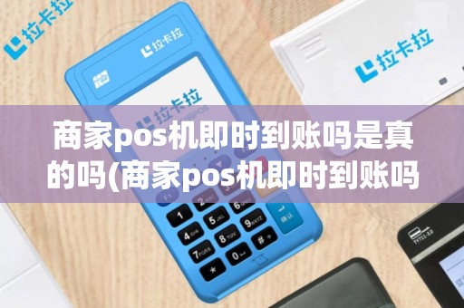 商家pos机即时到账吗是真的吗(商家pos机即时到账吗)