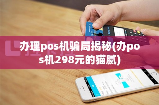 办理pos机骗局揭秘(办pos机298元的猫腻)