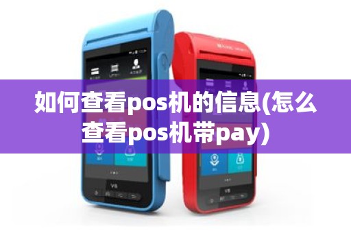 如何查看pos机的信息(怎么查看pos机带pay)