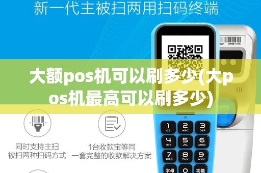 大额pos机可以刷多少(大pos机最高可以刷多少)
