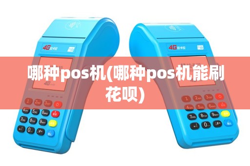 哪种pos机(哪种pos机能刷花呗)