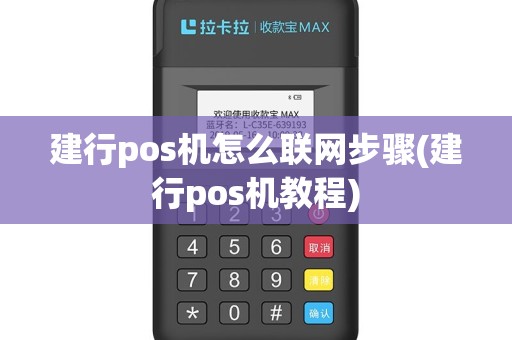 建行pos机怎么联网步骤(建行pos机教程)