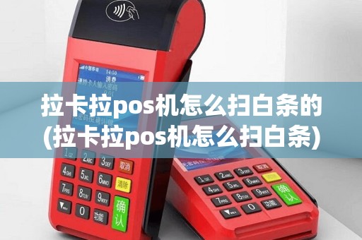 拉卡拉pos机怎么扫白条的(拉卡拉pos机怎么扫白条)