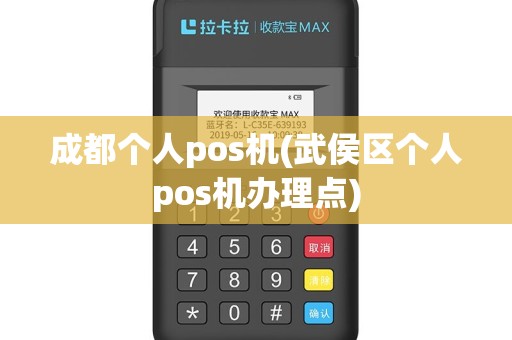 成都个人pos机(武侯区个人pos机办理点)