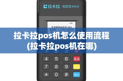 拉卡拉pos机怎么使用流程(拉卡拉pos机在哪)