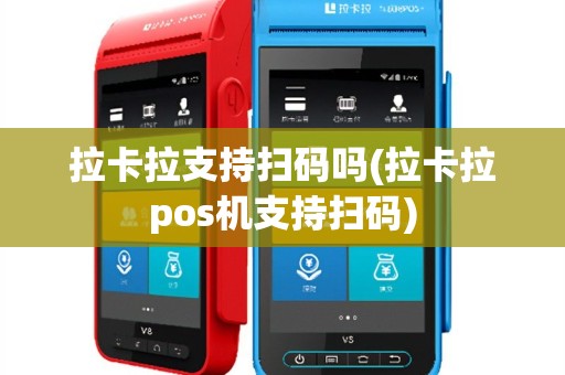 拉卡拉支持扫码吗(拉卡拉pos机支持扫码)