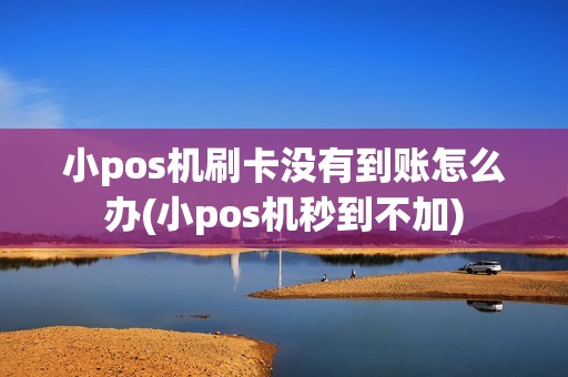 小pos机刷卡没有到账怎么办(小pos机秒到不加)