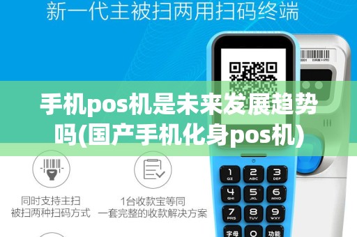 手机pos机是未来发展趋势吗(国产手机化身pos机)