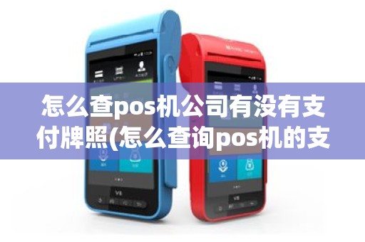 怎么查pos机公司有没有支付牌照(怎么查询pos机的支付公司的)