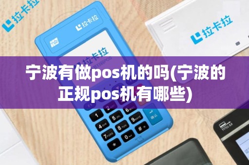 宁波有做pos机的吗(宁波的正规pos机有哪些)