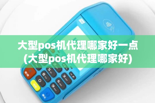 大型pos机代理哪家好一点(大型pos机代理哪家好)
