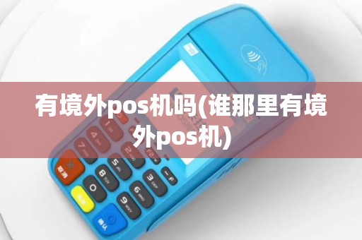 有境外pos机吗(谁那里有境外pos机)