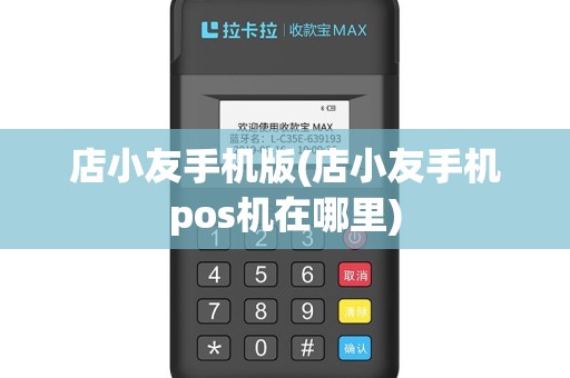店小友手机版(店小友手机pos机在哪里)