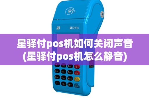 星驿付pos机如何关闭声音(星驿付pos机怎么静音)