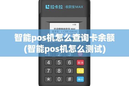 智能pos机怎么查询卡余额(智能pos机怎么测试)