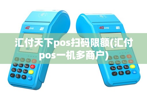 汇付天下pos扫码限额(汇付pos一机多商户)