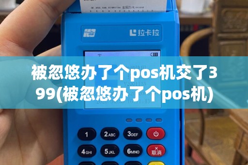 被忽悠办了个pos机交了399(被忽悠办了个pos机)