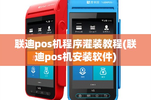 联迪pos机程序灌装教程(联迪pos机安装软件)