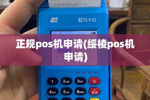 正规pos机申请(绥棱pos机申请)