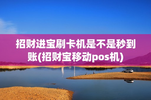 招财进宝刷卡机是不是秒到账(招财宝移动pos机)
