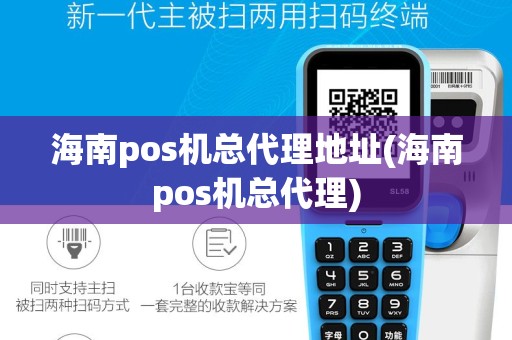 海南pos机总代理地址(海南pos机总代理)