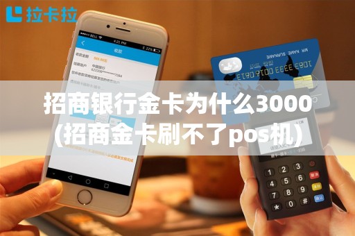 招商银行金卡为什么3000(招商金卡刷不了pos机)