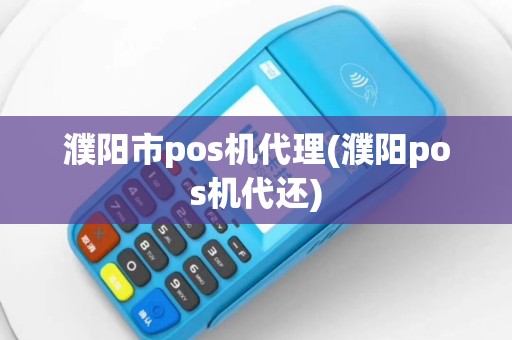 濮阳市pos机代理(濮阳pos机代还)