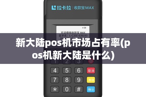 新大陆pos机市场占有率(pos机新大陆是什么)