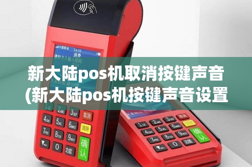 新大陆pos机取消按键声音(新大陆pos机按键声音设置)
