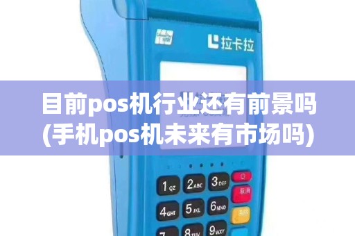 目前pos机行业还有前景吗(手机pos机未来有市场吗)